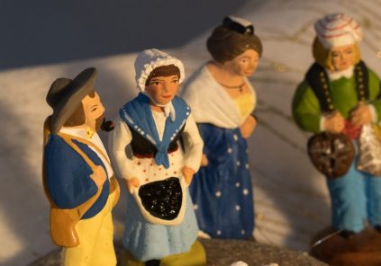 Santons automates et crèche