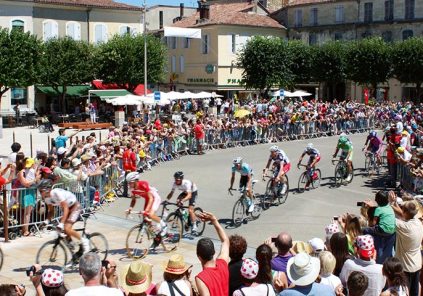Passage du Tour de France à Auch