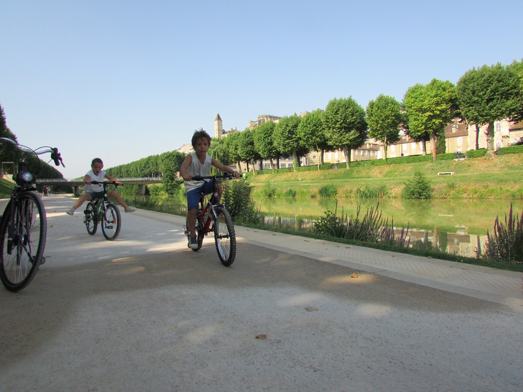 vélo bord du Gers