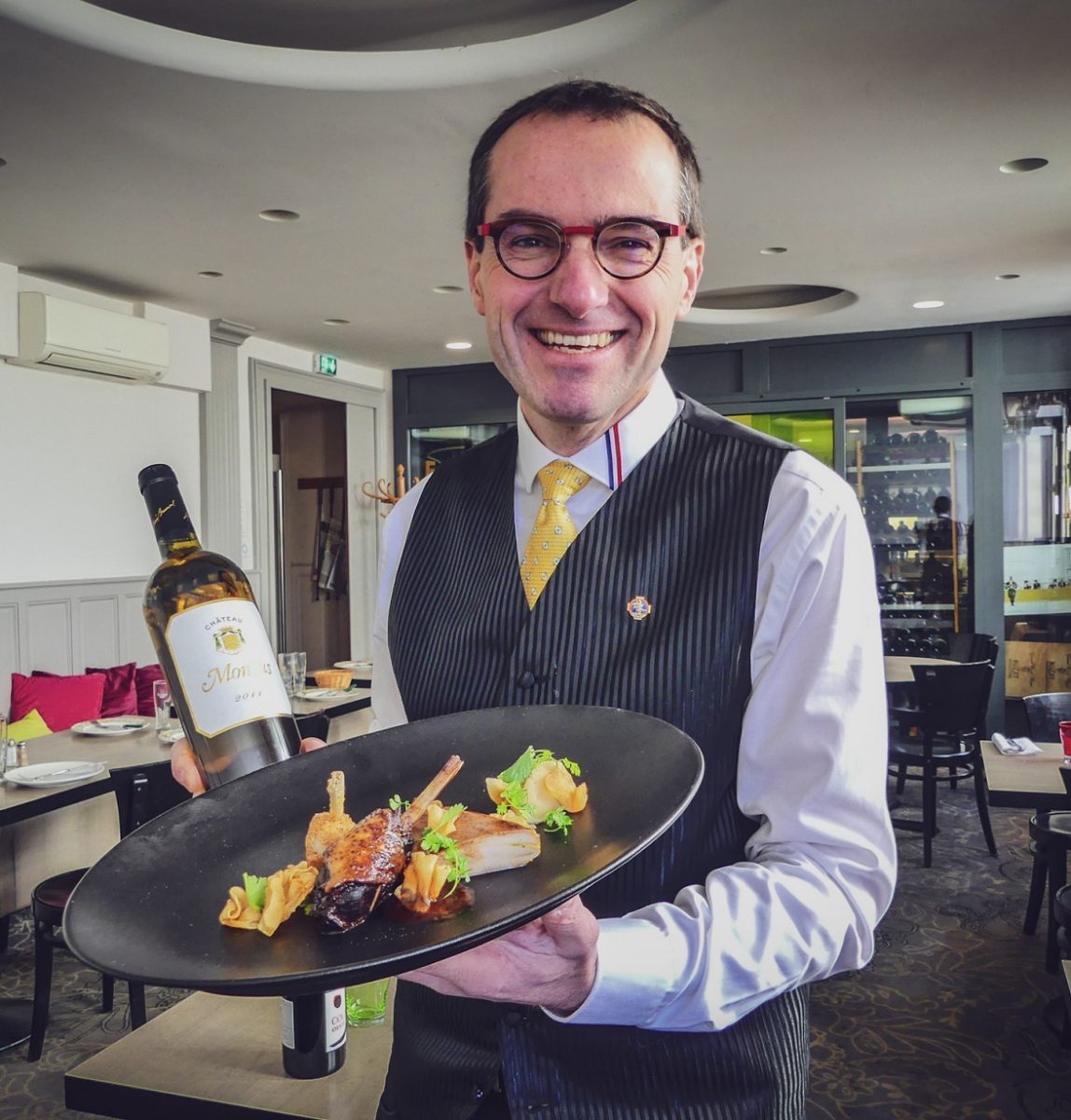 Bruno CASASSUS, Maitre d'hôtel à l'Hôtel de France à Auch©OT GrandAuchCoeurDeGascogne