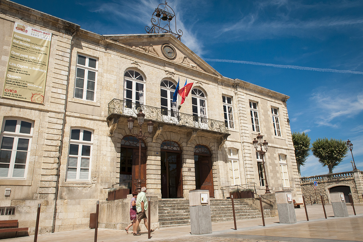 L'Hôtel de ville d'Auch