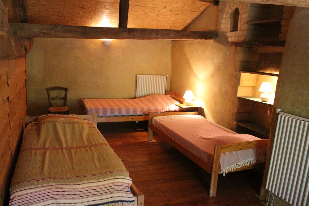Dormitorio Pied à terre en Gascuña