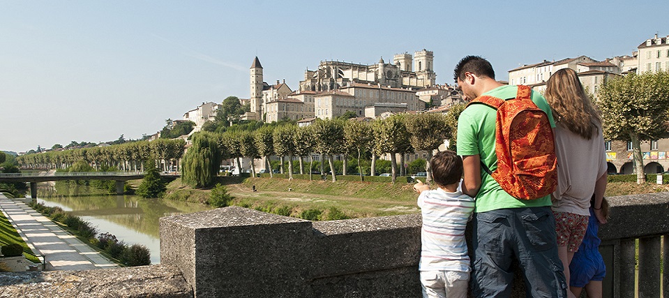 Auch vue du Gers © Lionel Lizet