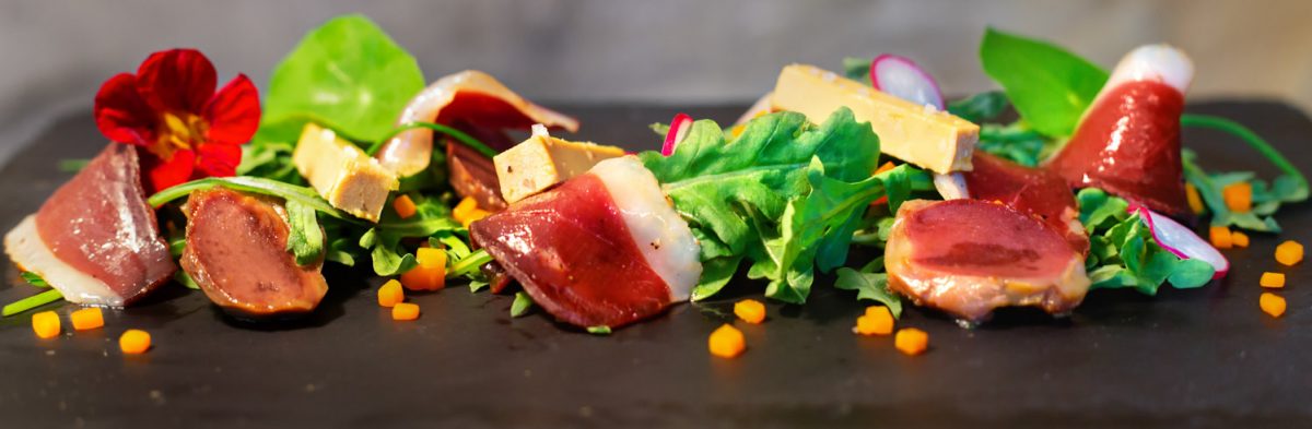 planche de dégustation comptoir de Tistou Dégustation des produits du canard comptoir de Tistou à Auch