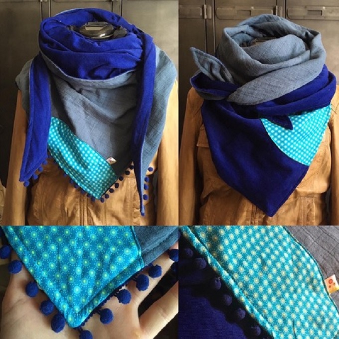 création en tissu Claire Bonneau