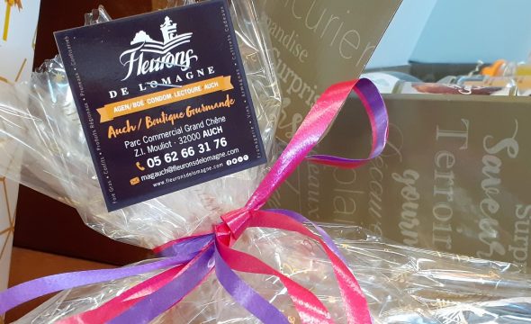 Tables en fête avec Les Fleurons de Lomagne