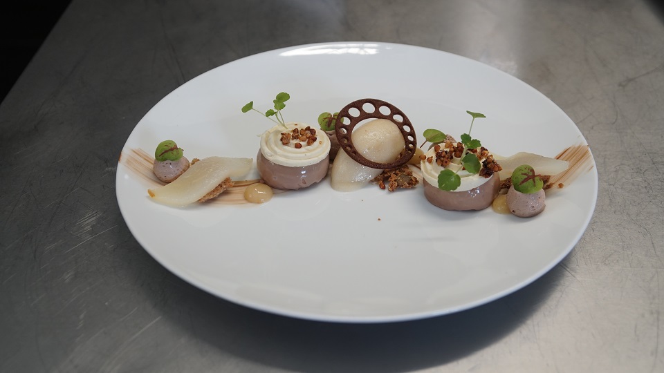 Dessert au Domaine de Baulieu