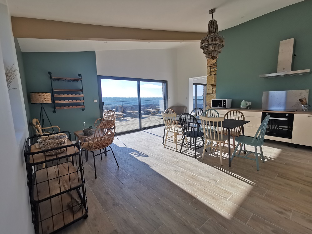 Hitton farm kitchen living room