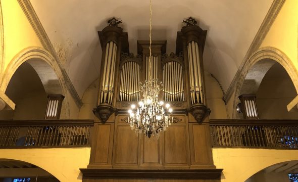 Portrait croisé : une église, un orgue, une passion
