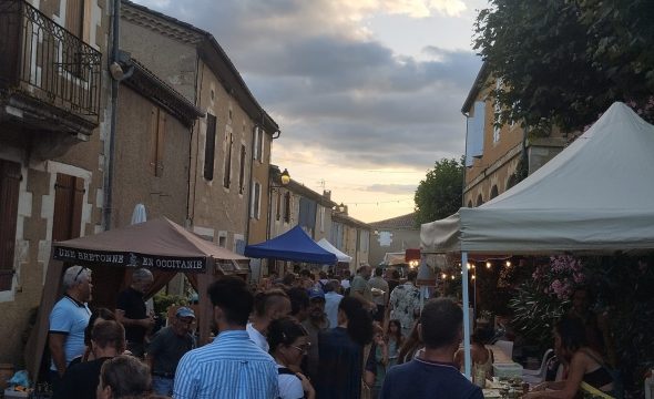 Marchés nocturnes dans le Gers