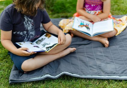 Lectures au jardin au quartier du garros