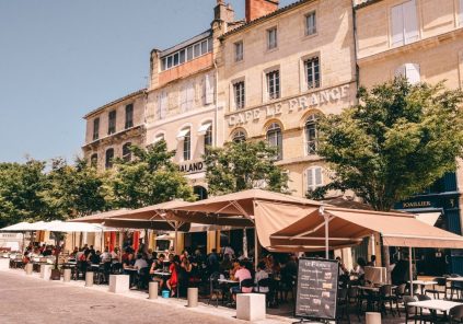 Menu du nouvel an à la brasserie Le France